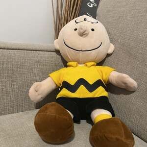 Charlie Brown Plush Toy - Yellow